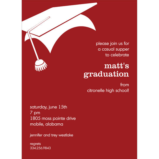 Graduation Invitations
